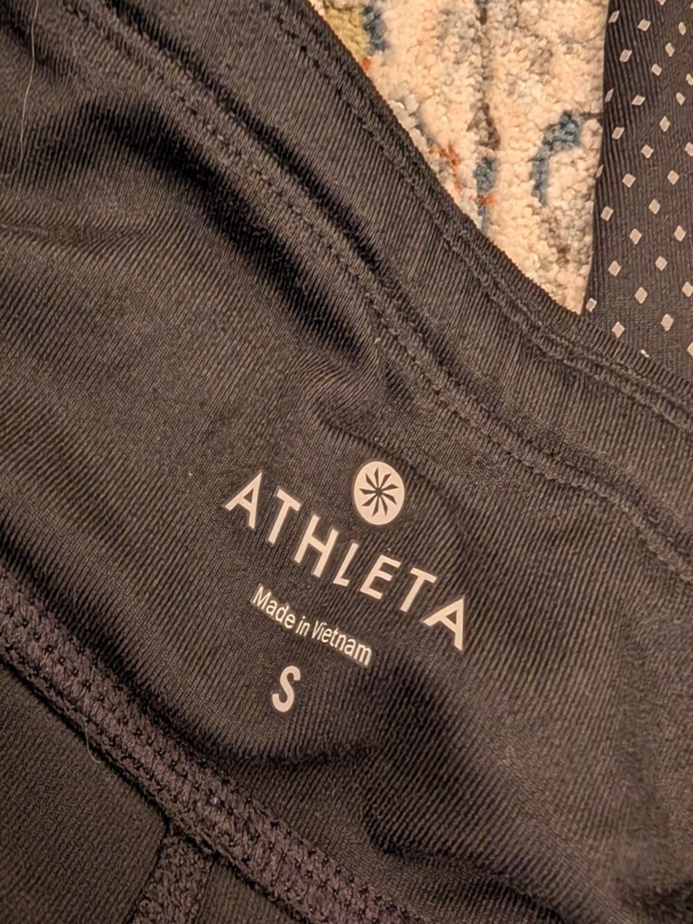 Athleta Pocket Dot Be Free Tights / Leggings - Picture 3 of 7